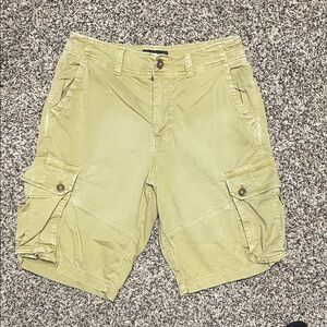 American Eagle Outfitters Olive Cargo Shorts